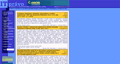 Desktop Screenshot of itpravo.cz